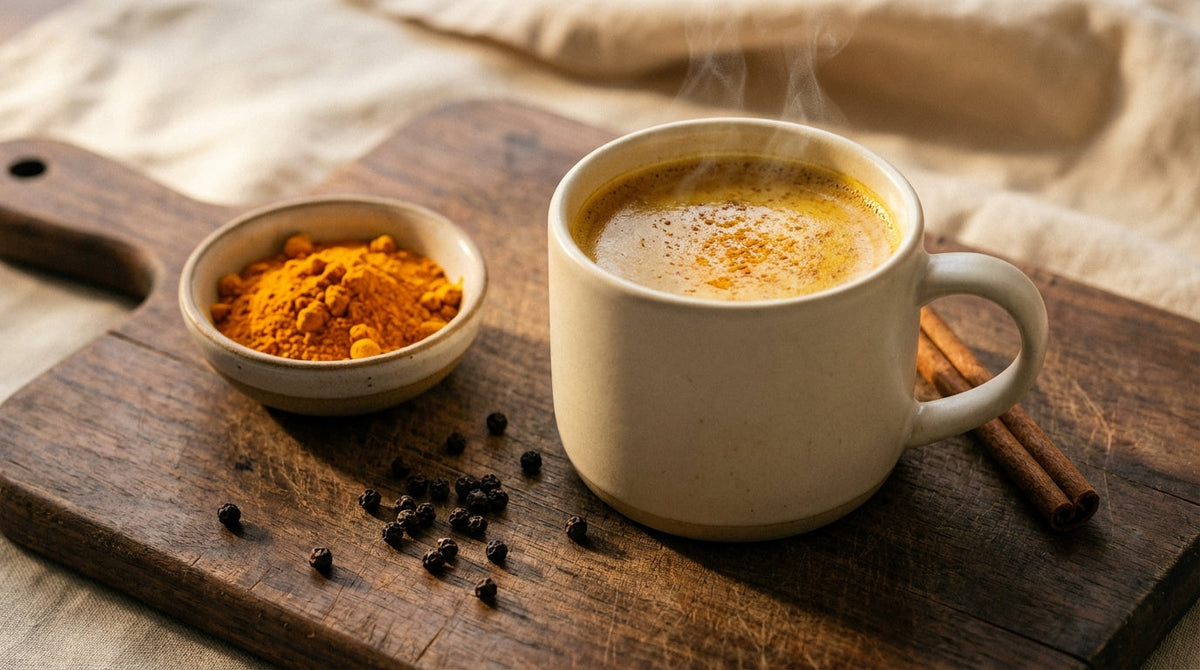 Golden milk recipe: the perfect Ceylon turmeric latte