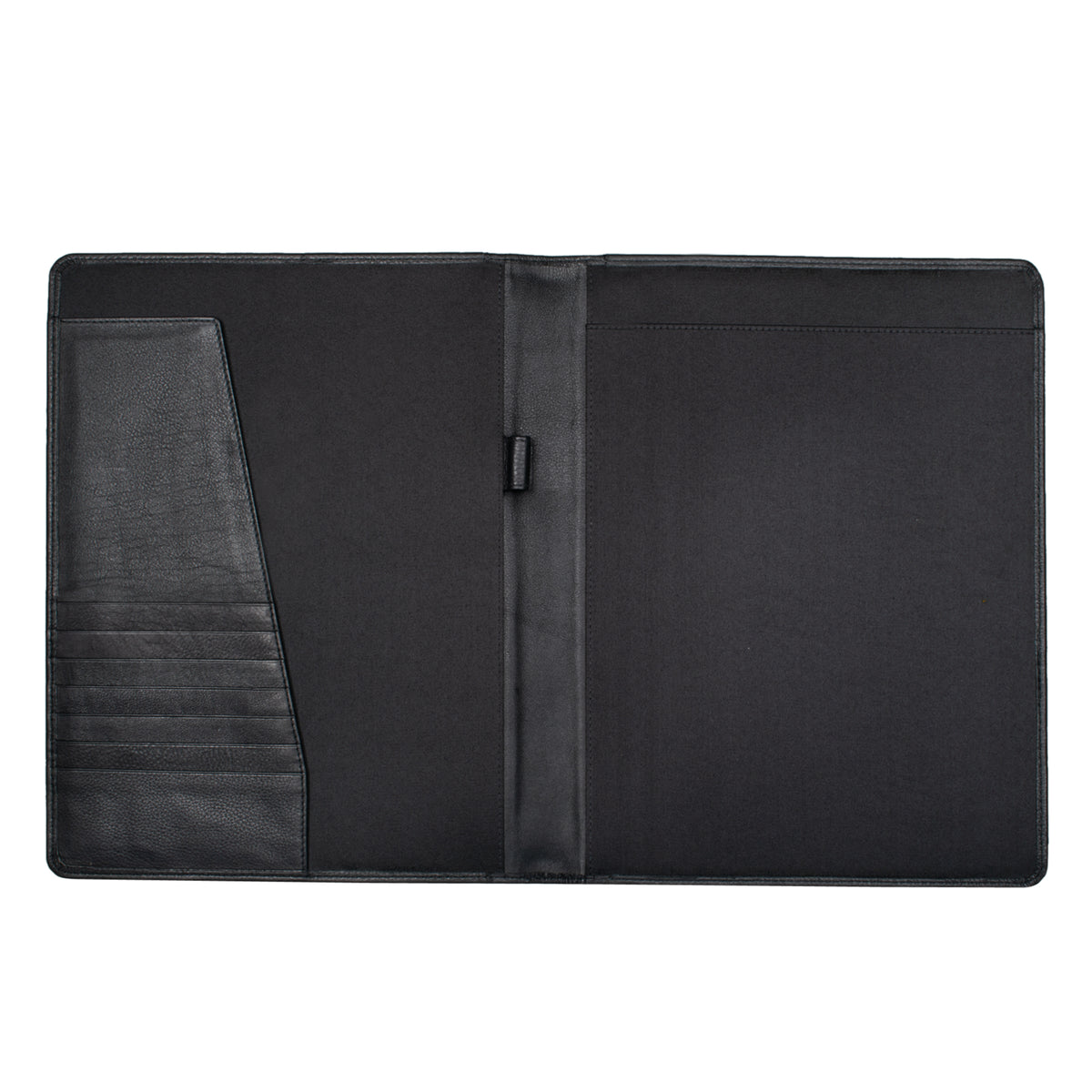 Portfolio Leder A4 schwarz