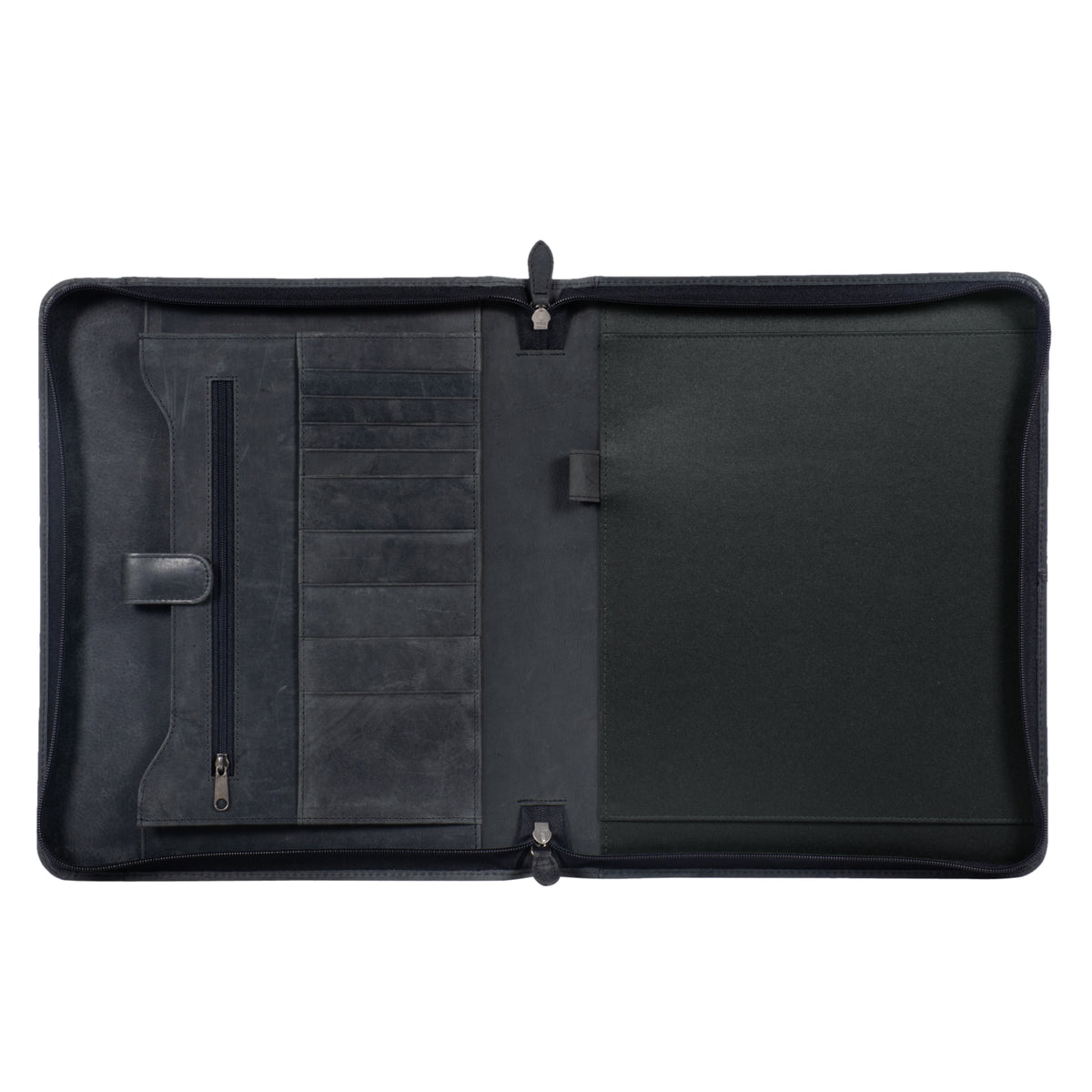 Schreibmappe Leder schwarz