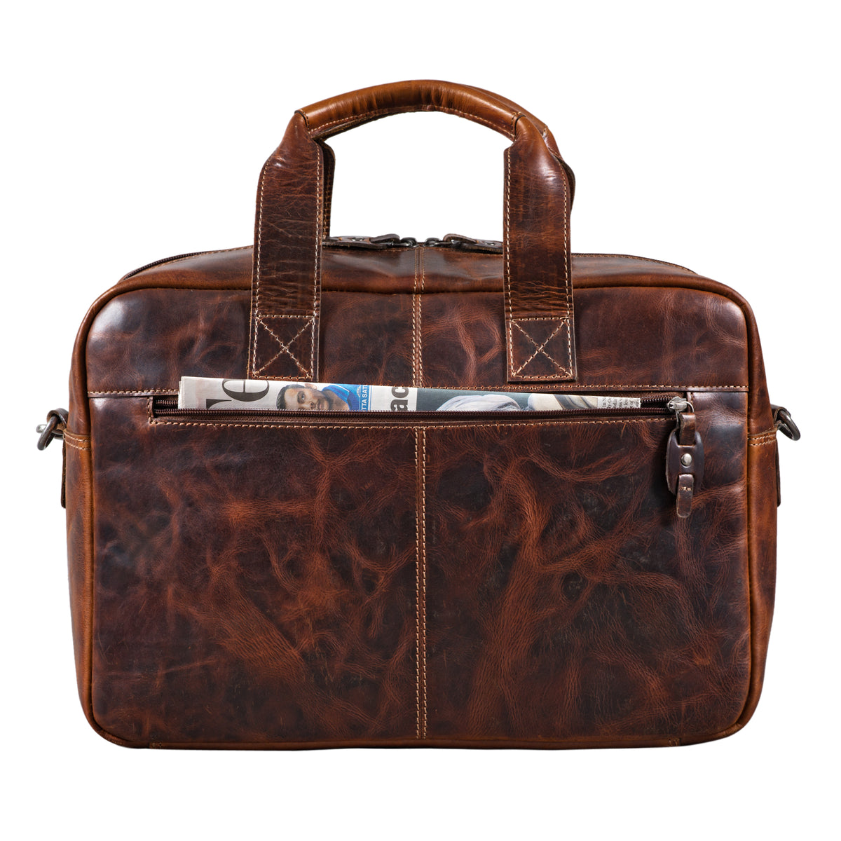 Ledertasche Laptopfach Gross