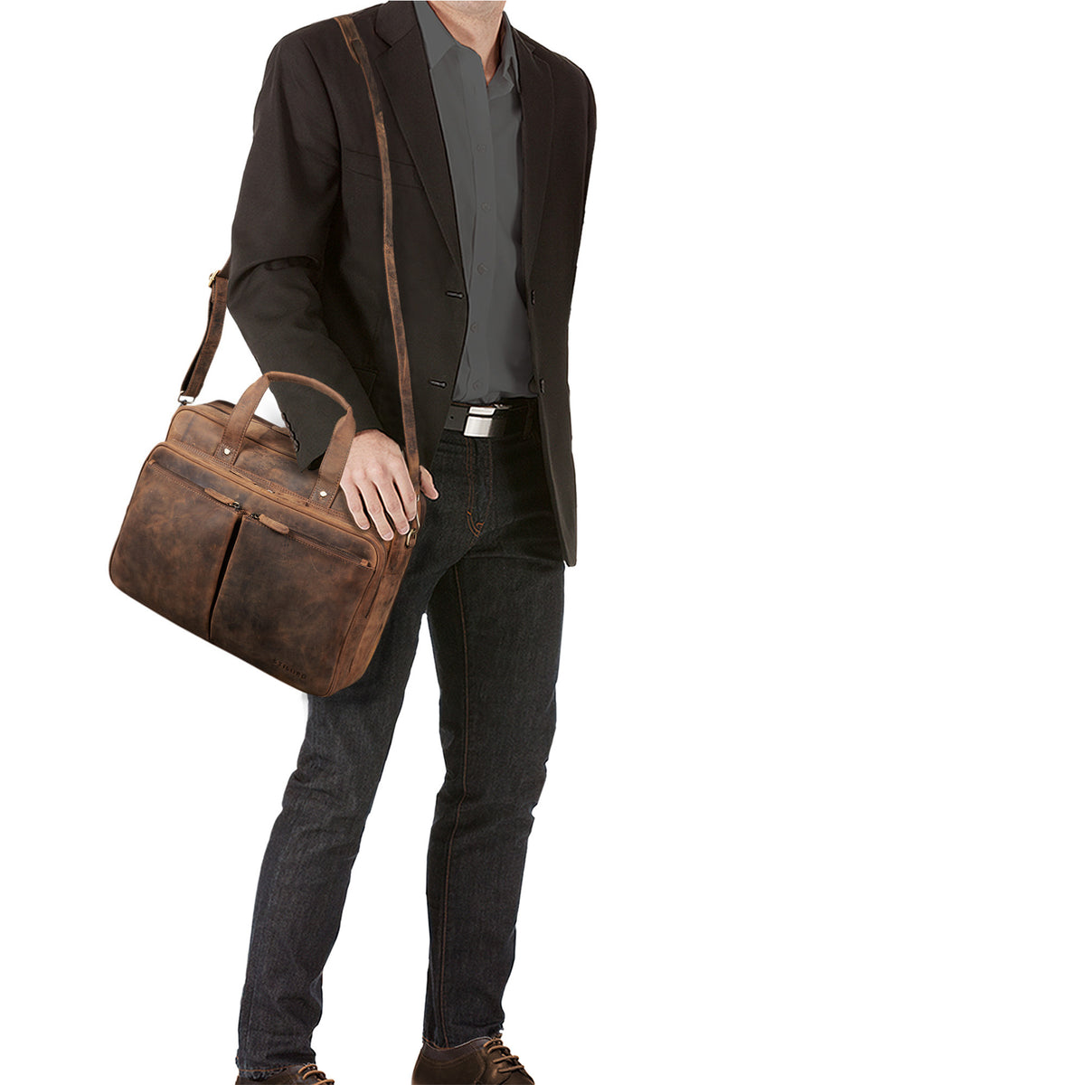 Ledertasche Umhängetasche Herren