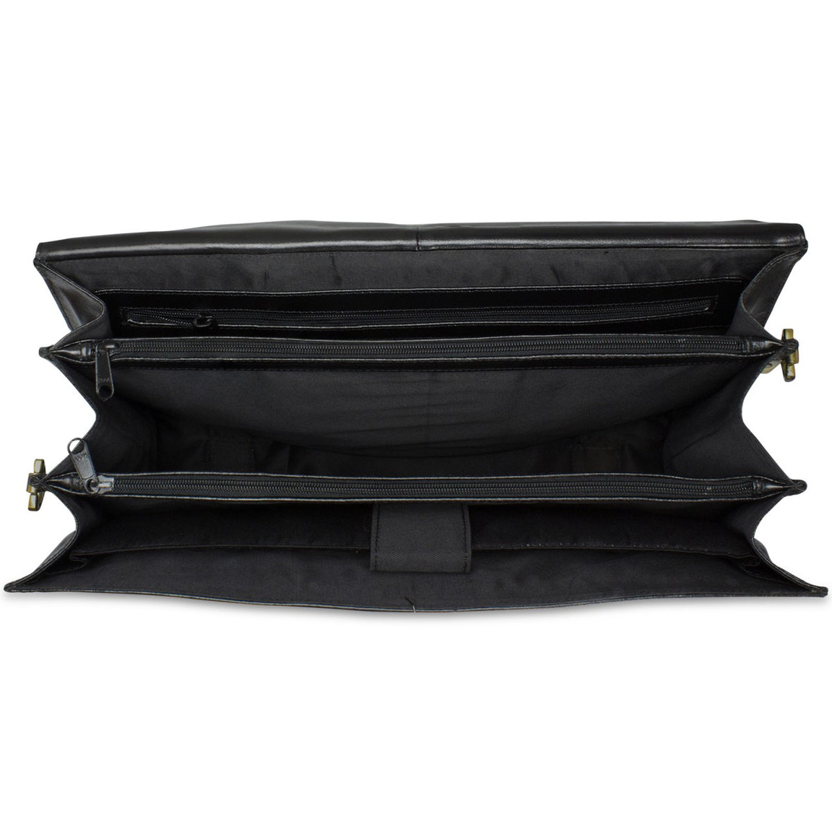 Ledertasche schwarz Büro