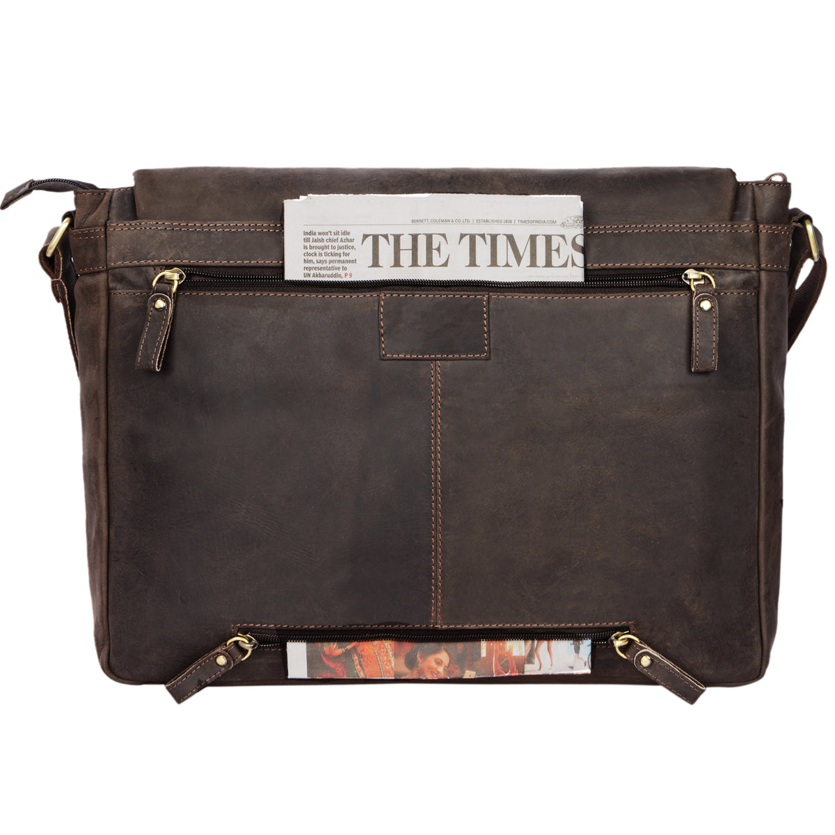 Ledertasche Vintage braun