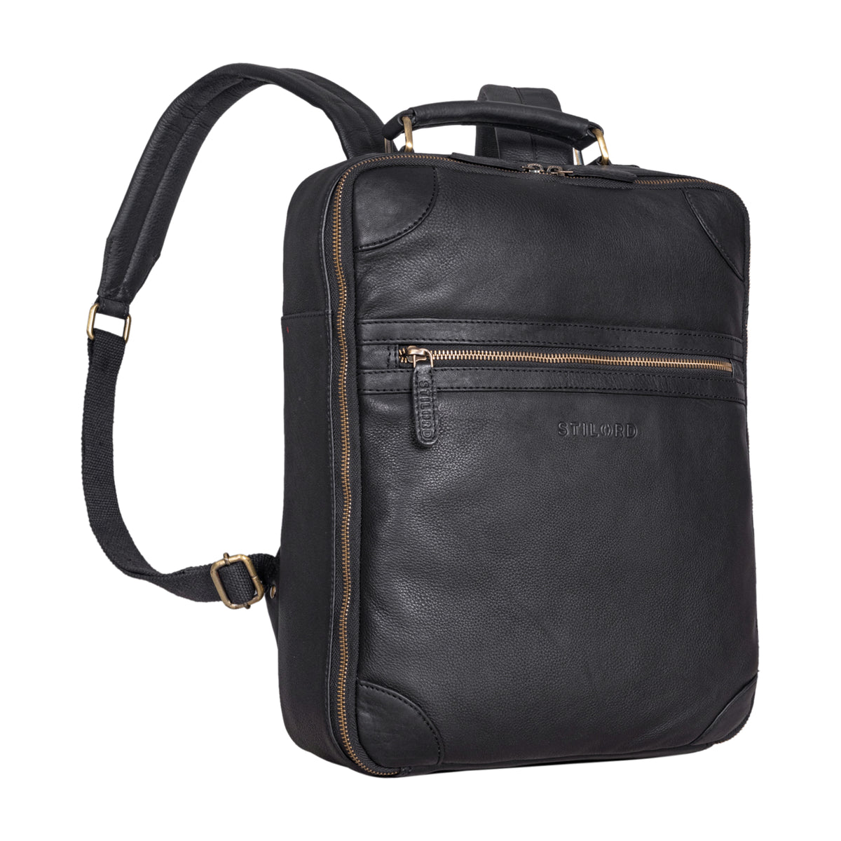 Businessrucksack echtes Leder