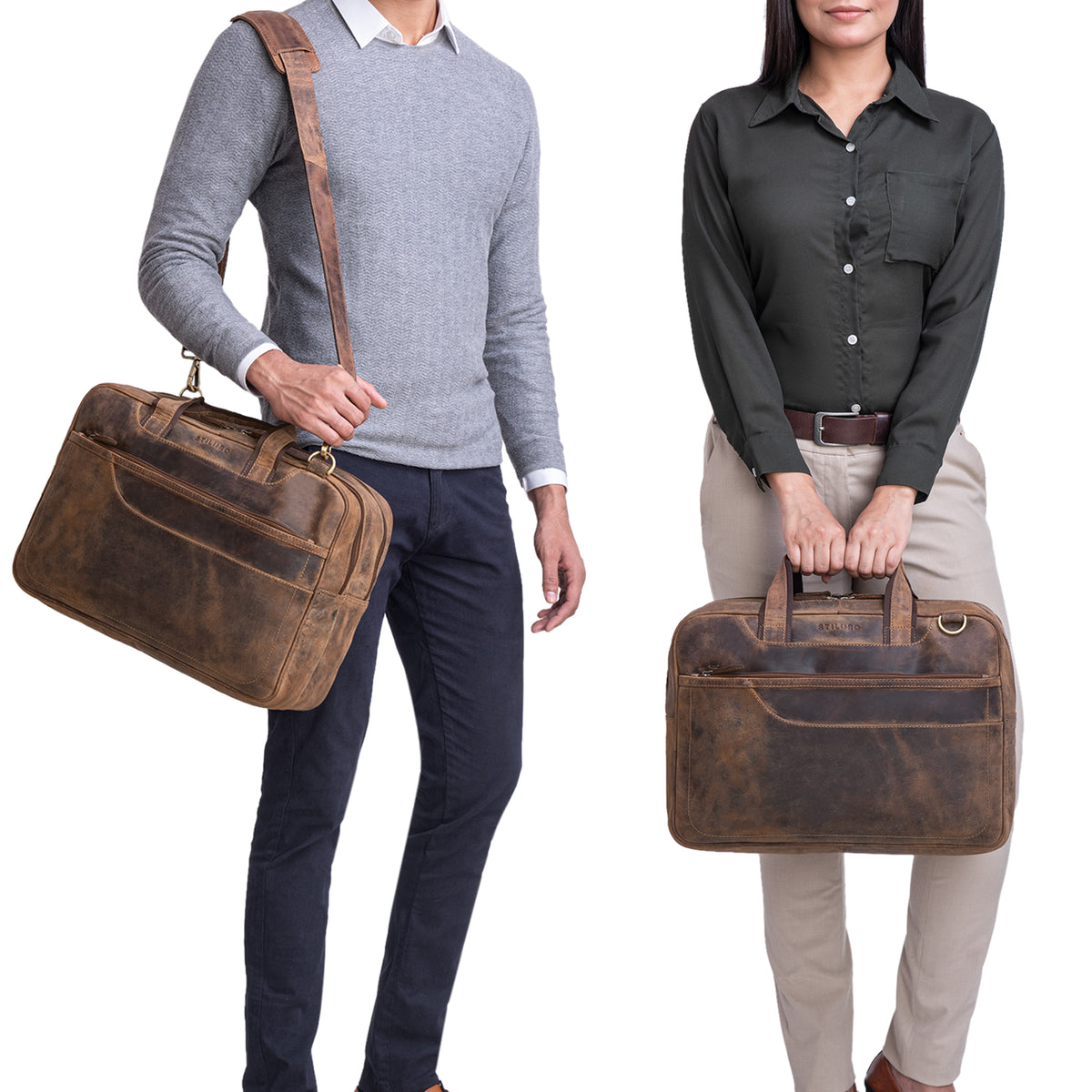 Referendariat Lehrer Tasche leder Vintage