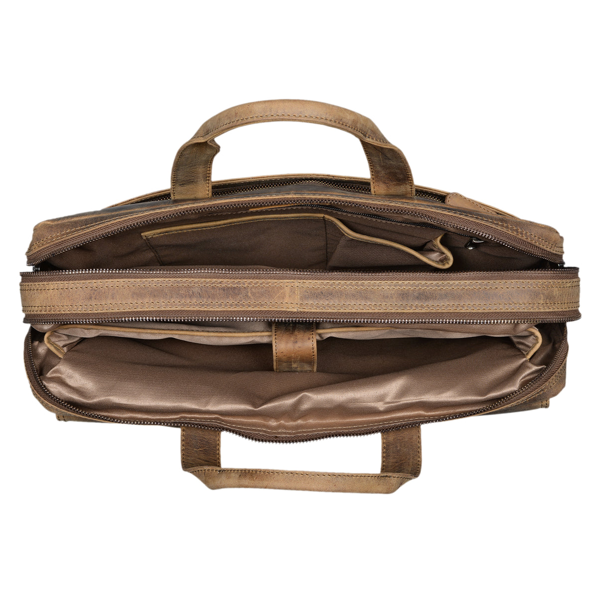 Vintage Businesstasche Leder XL