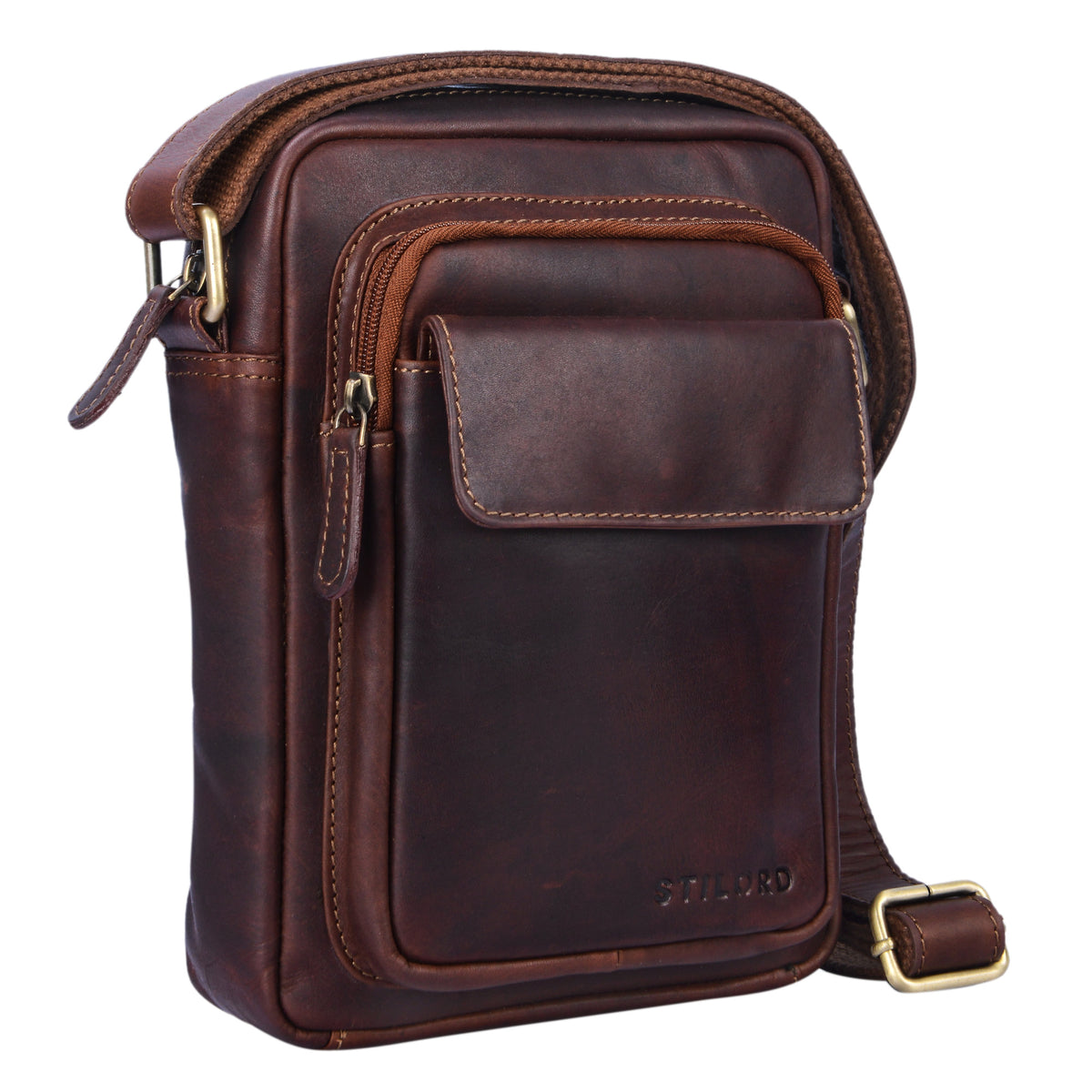 Ledertasche Crossover Herren klein