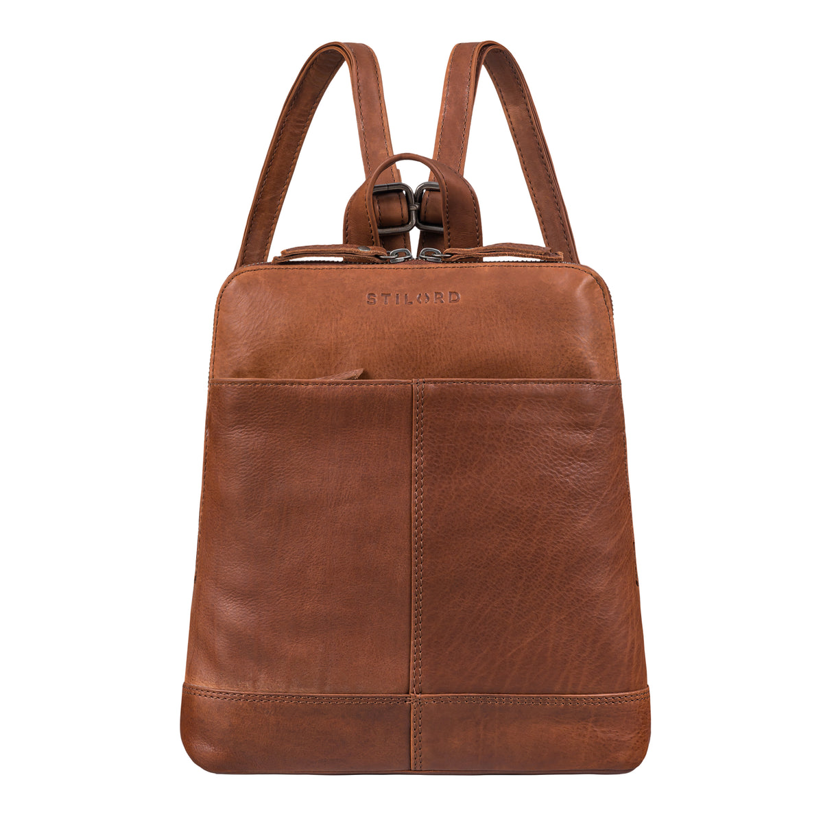 Glattleder Rucksack Damen