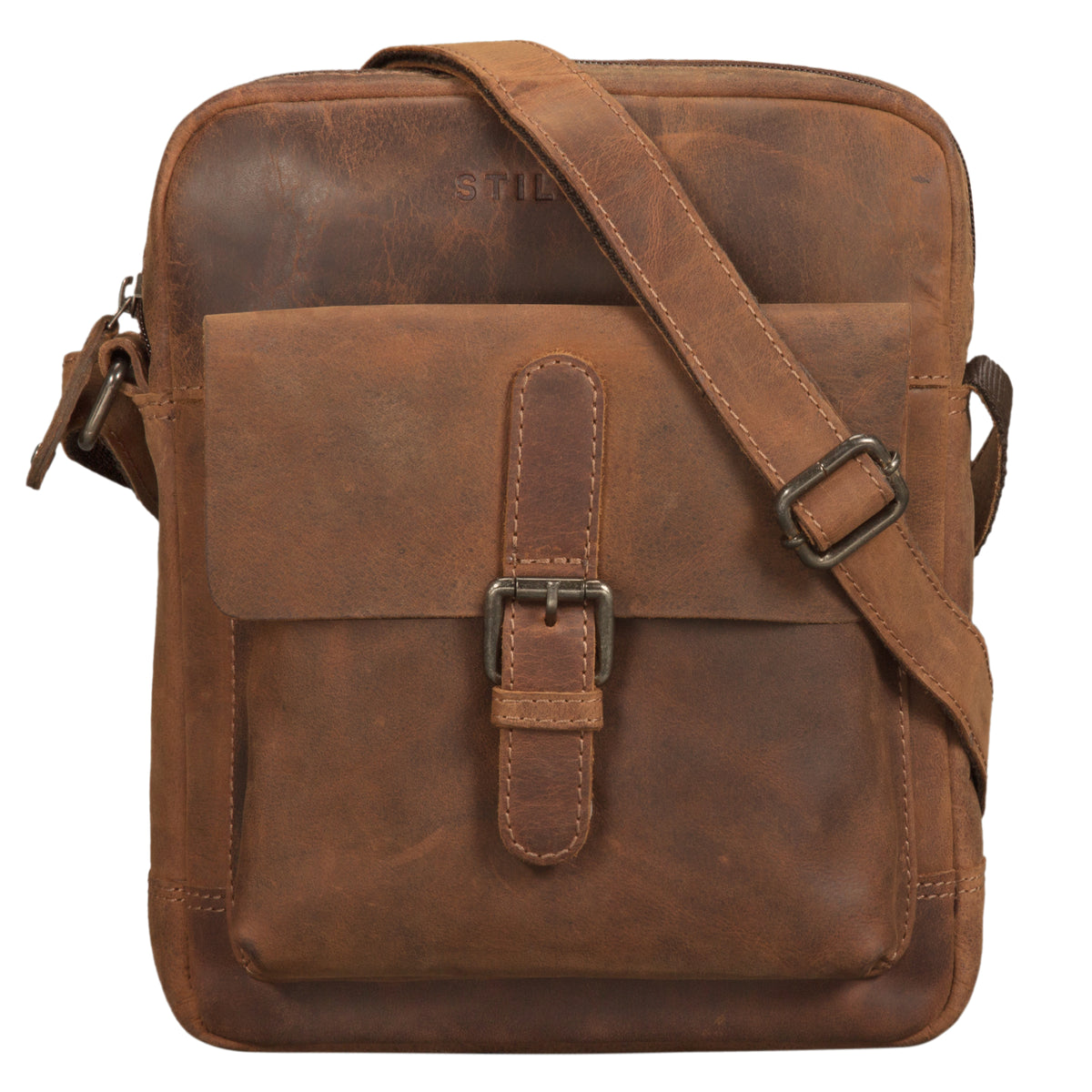 Crossbody Bag Leder Retro braun