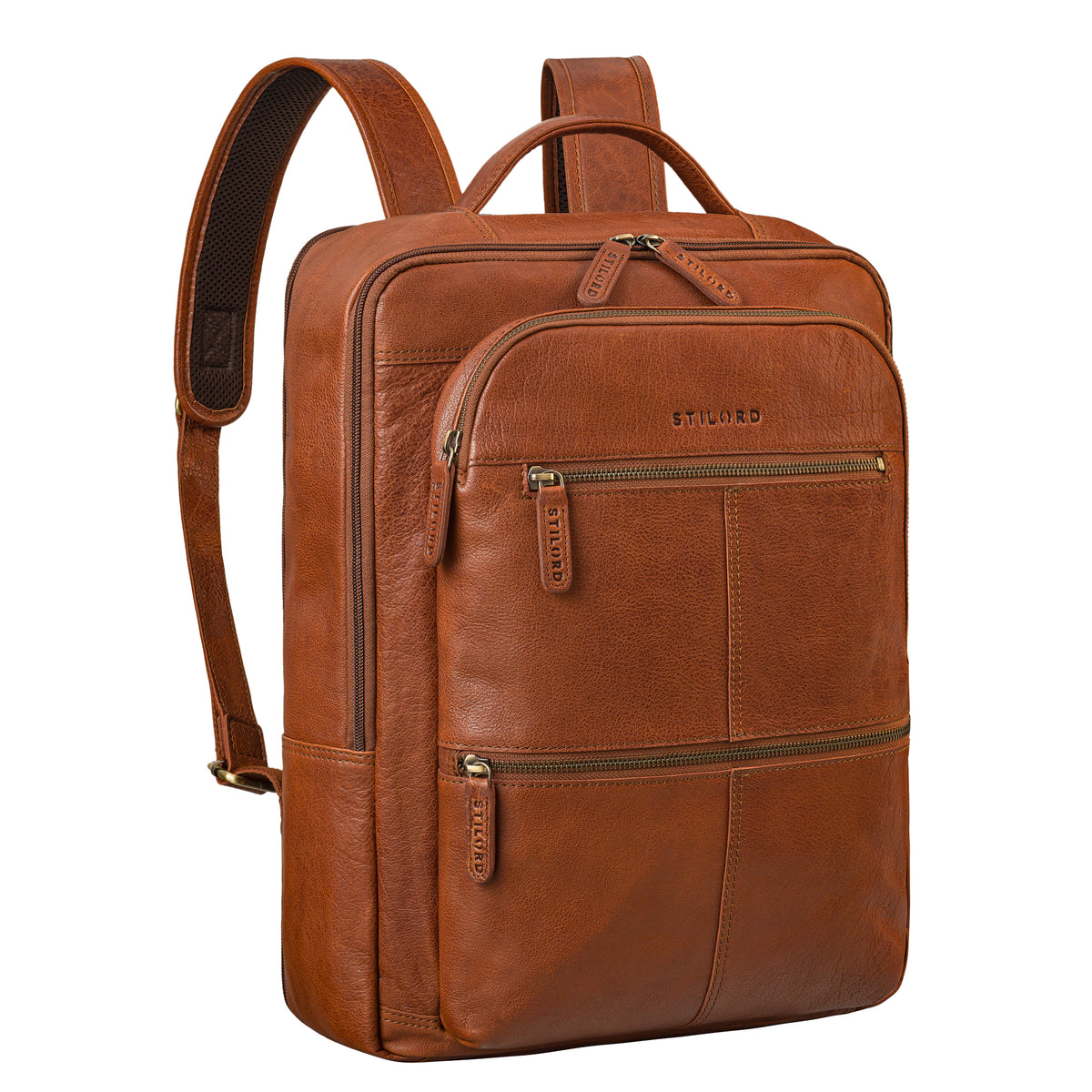 Business Backpack Leder Groß