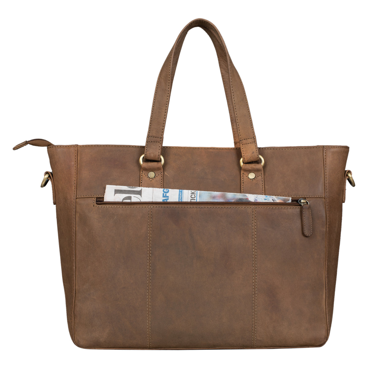 Frauen Tasche Echtleder braun