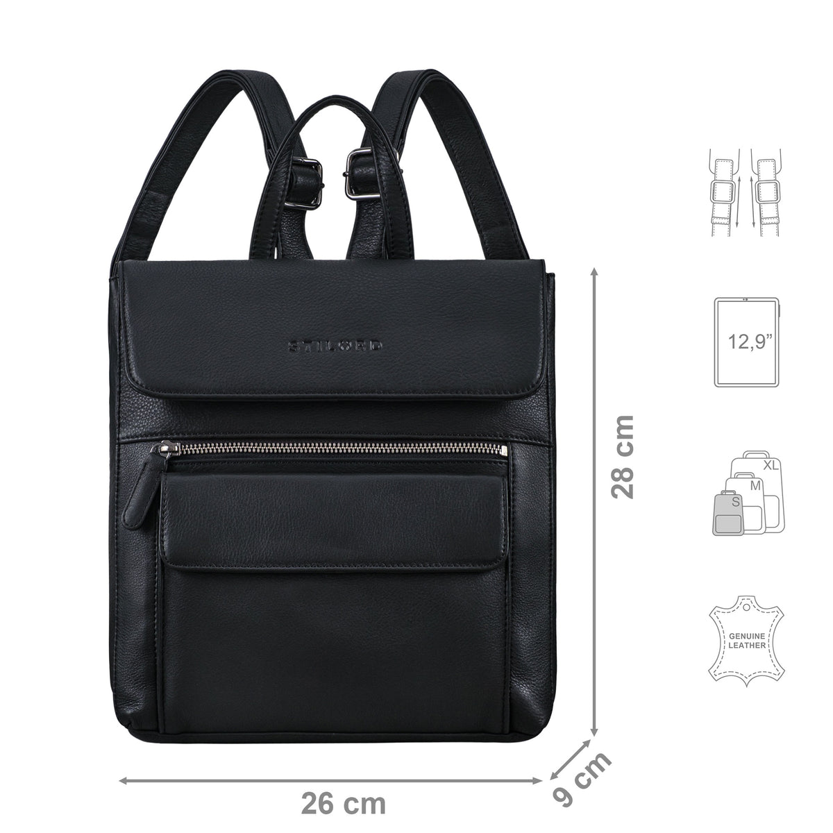 Kleiner Daypack Damen Leder