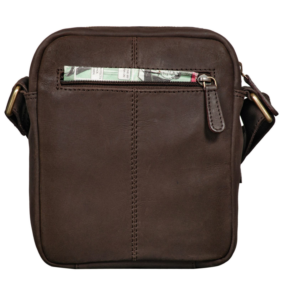 Cross Over Bag Leder Vintage