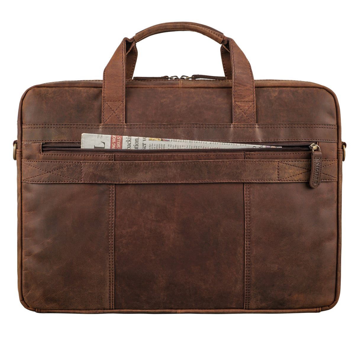Business Tasche Herren Leder braun