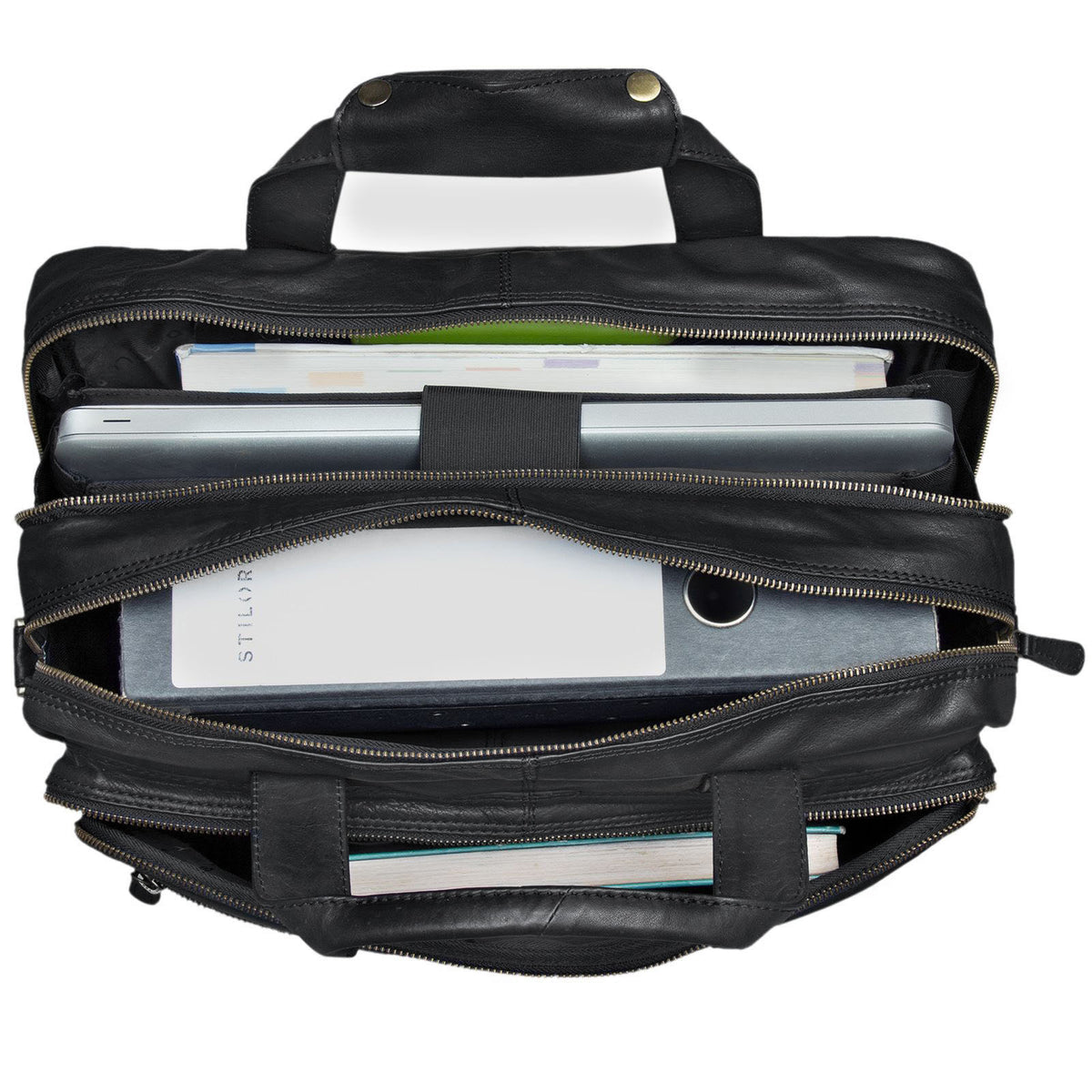 Elegante Businesstasche Leder zum Umhängen