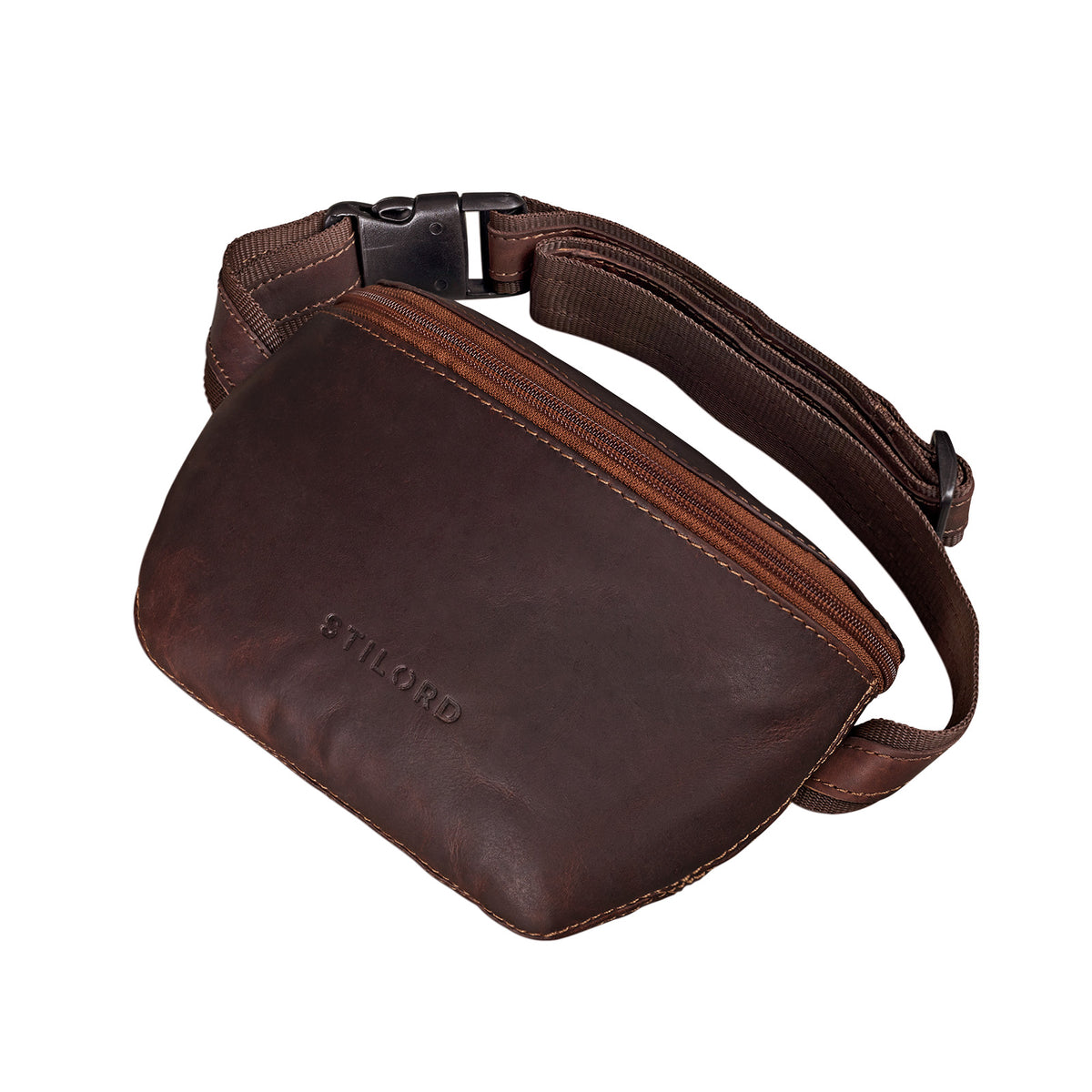 Leder Reise Bauchtasche groß