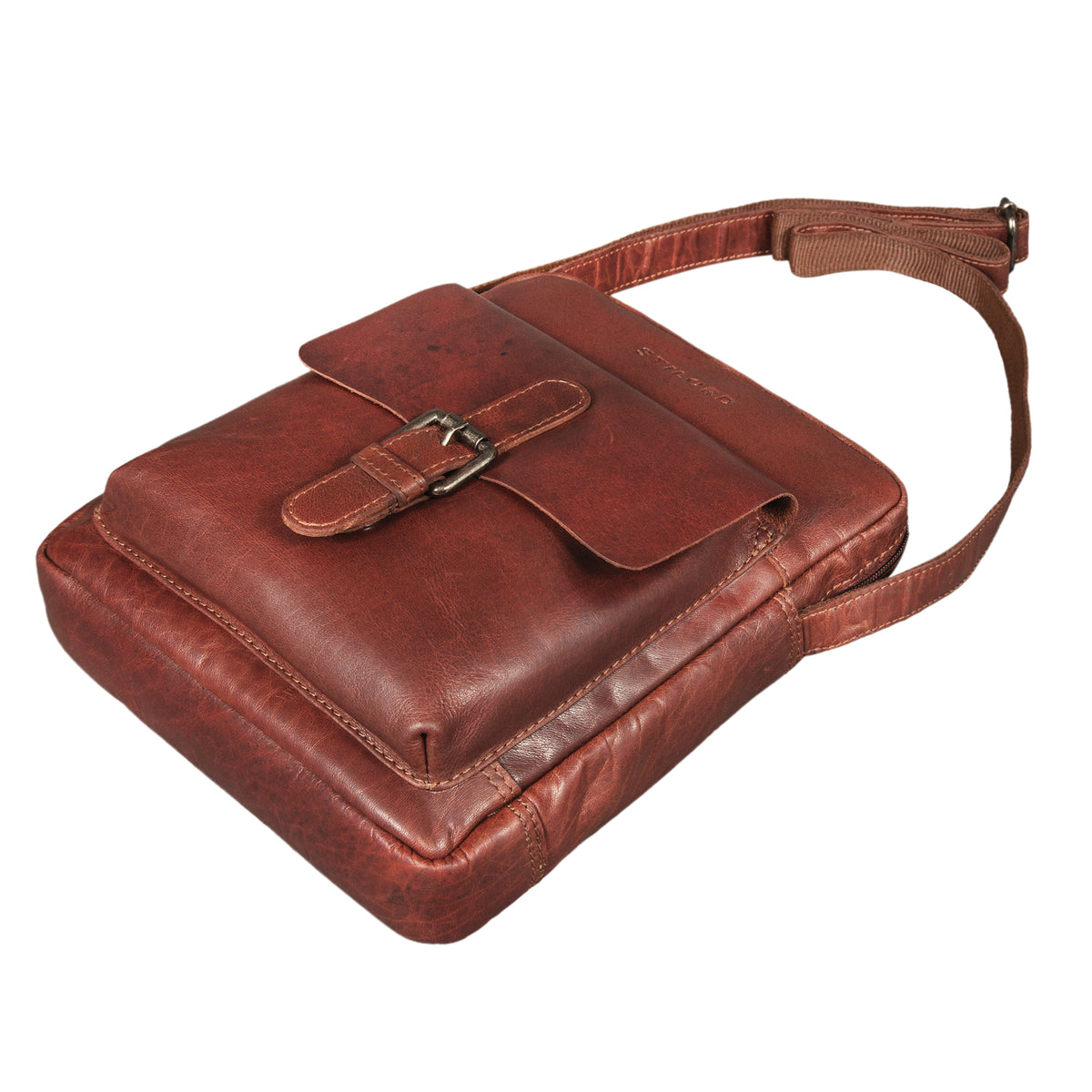Ledertasche klein Vintage braun