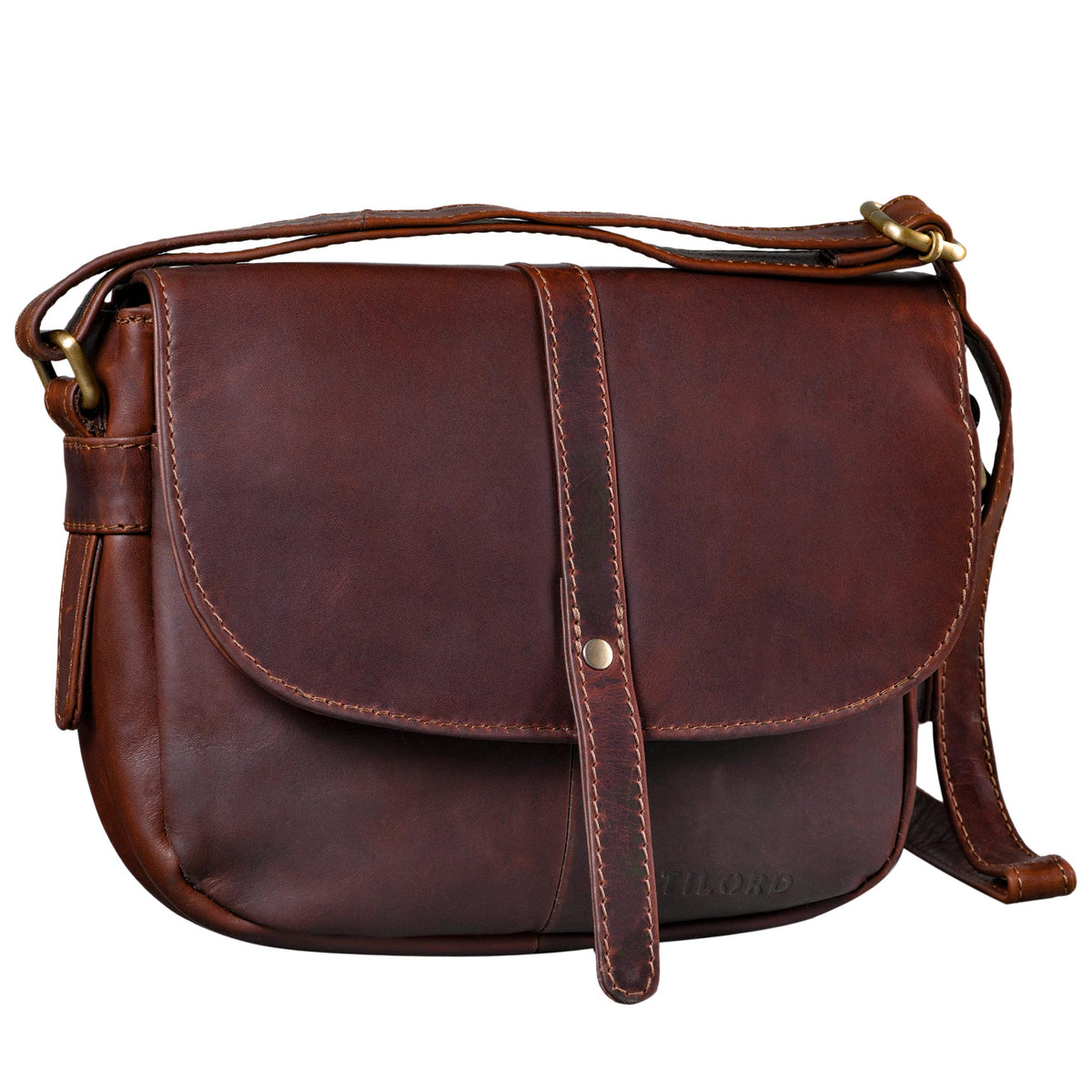 Damentasche Leder Vintage klein