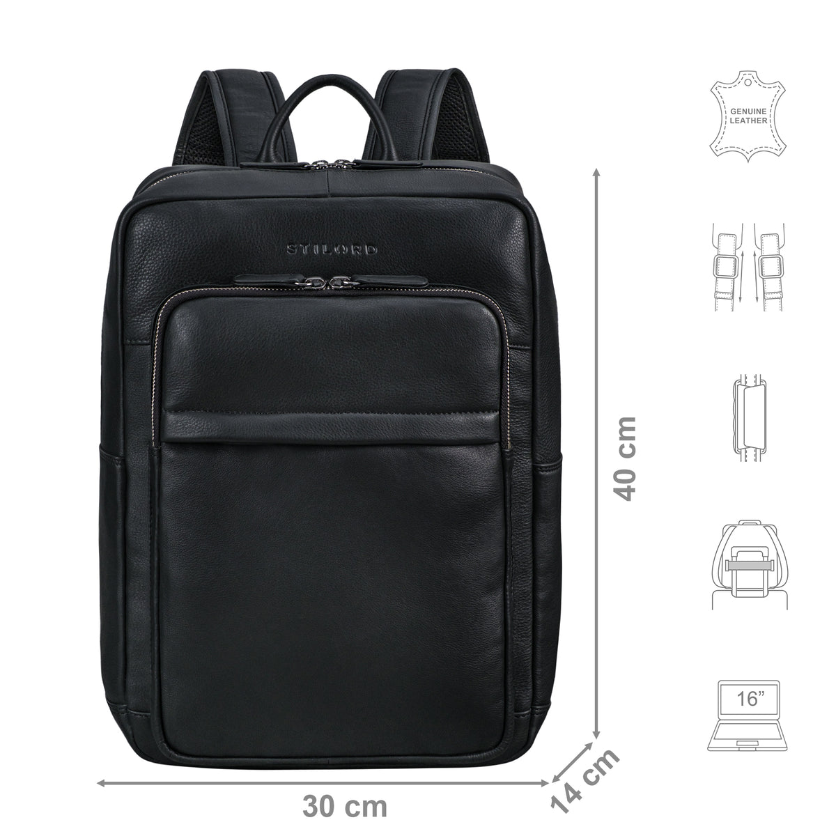 Rucksack Herren Business