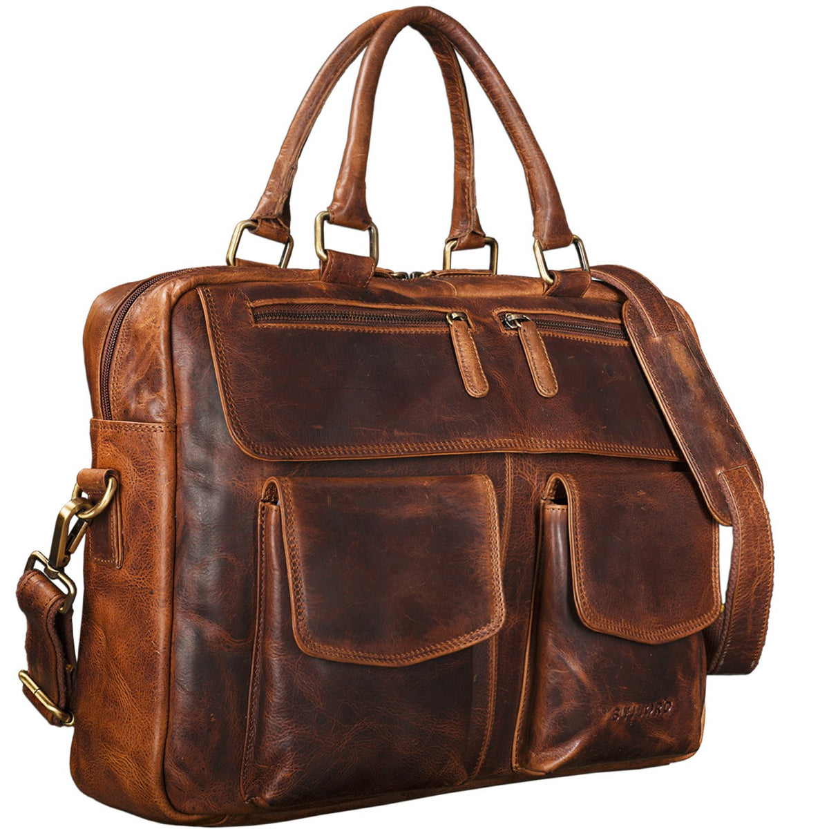 Vintagetasche Leder
