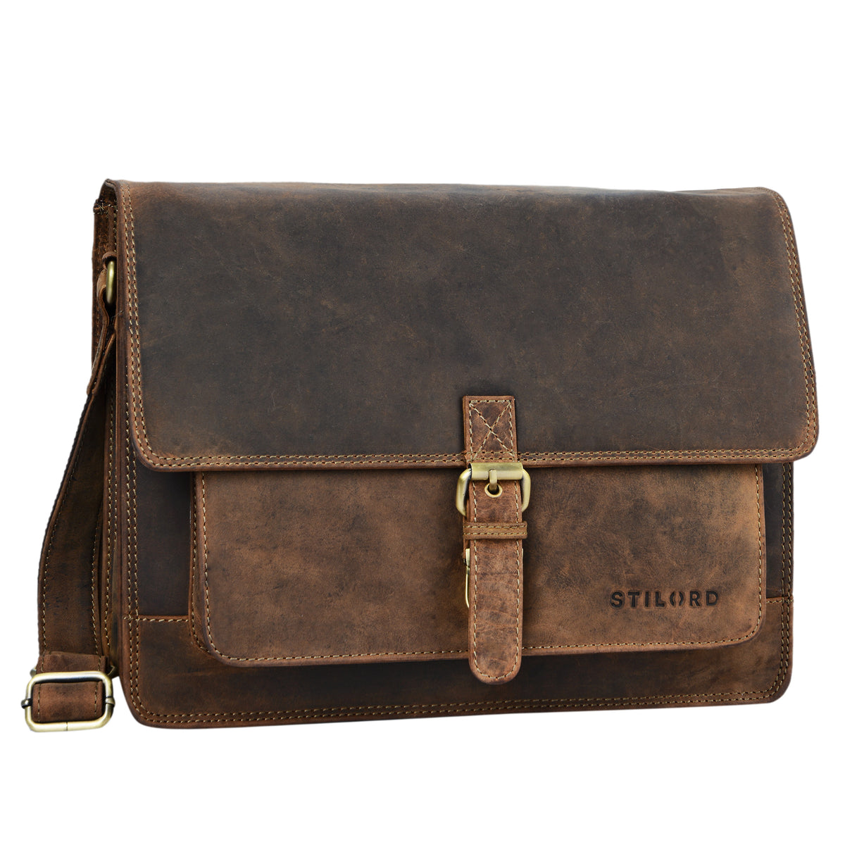 Vintage Aktentasche echtes Leder