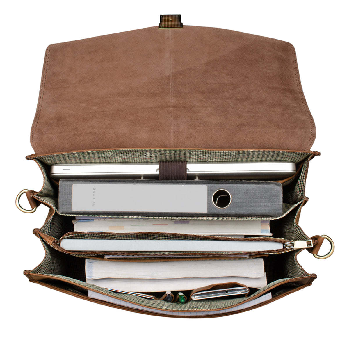 Vintage Ordnertasche groß