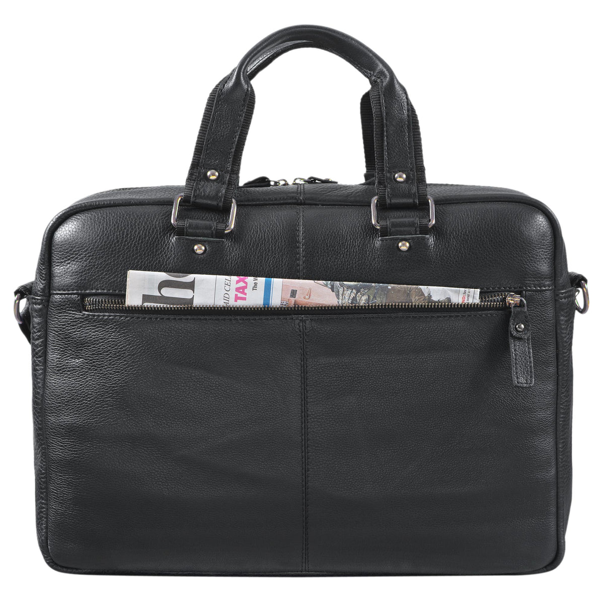Klassische Bürotasche Herren Leder XL