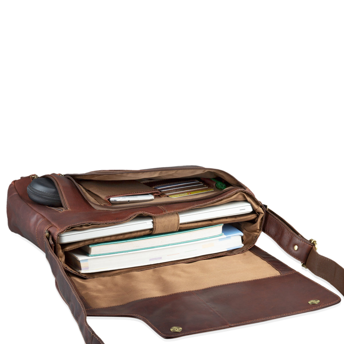 Ledertasche Kuriertasche Vintage XL