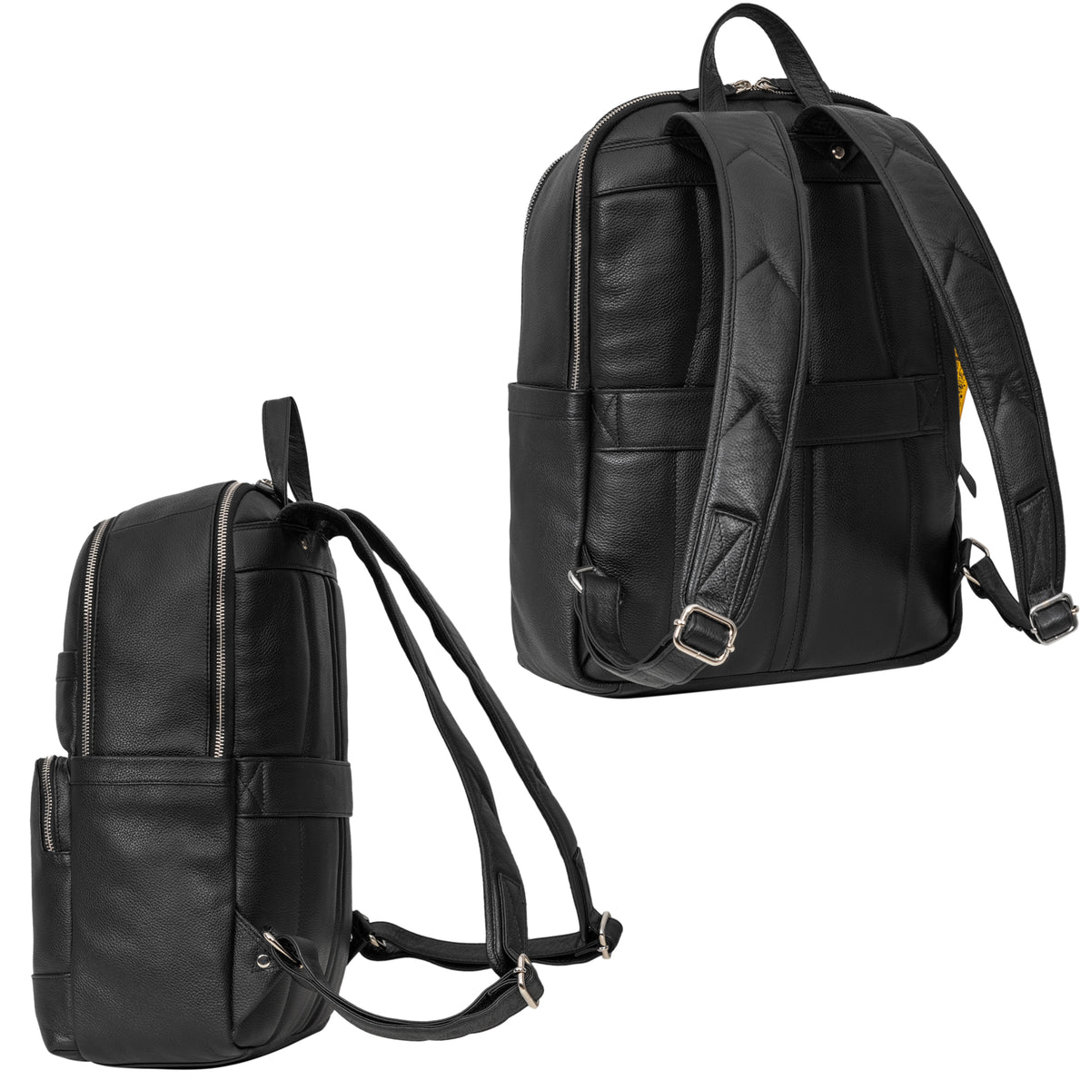 Damenrucksack Leder gepolstert Büro