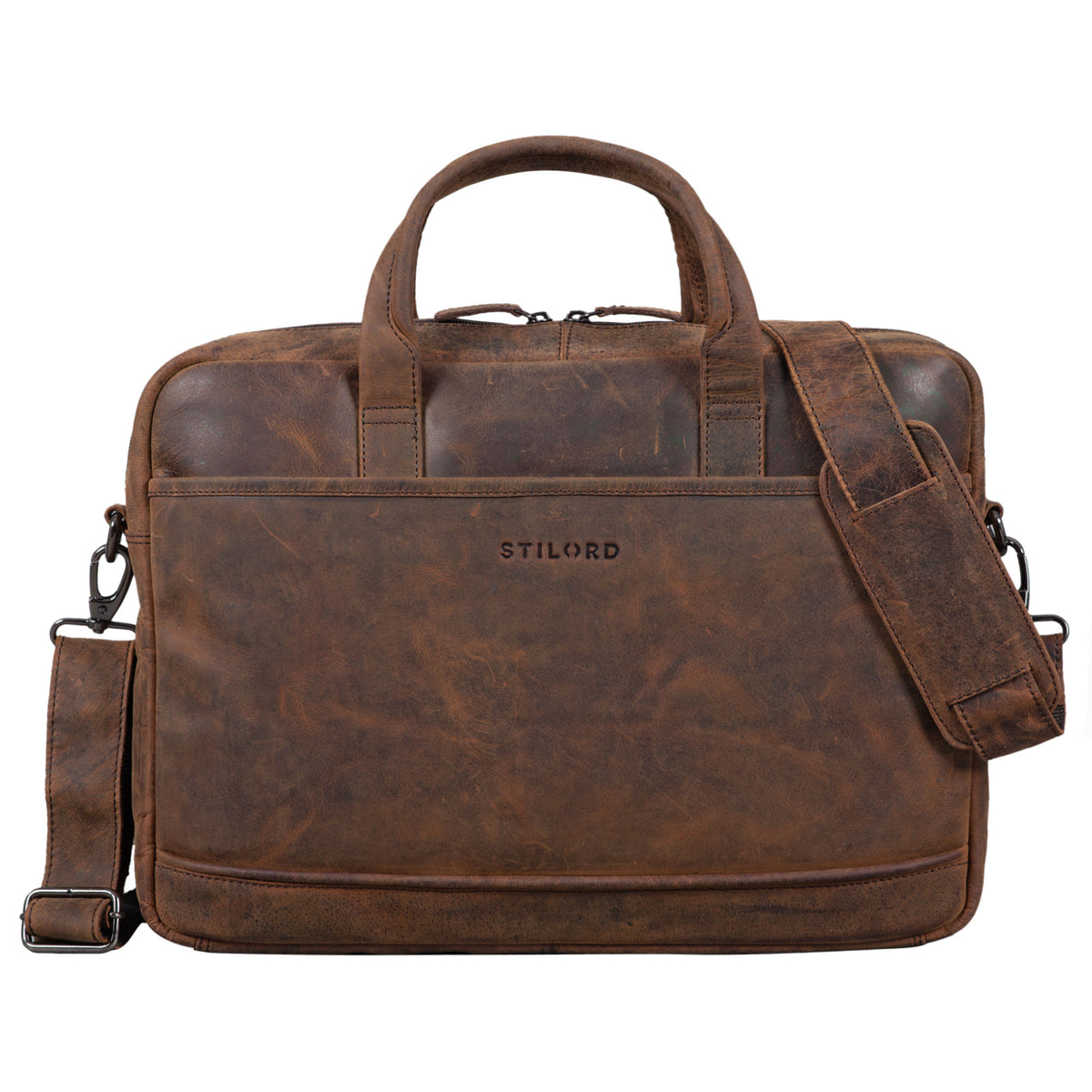 Ledertasche Laptoptasche Herren braun