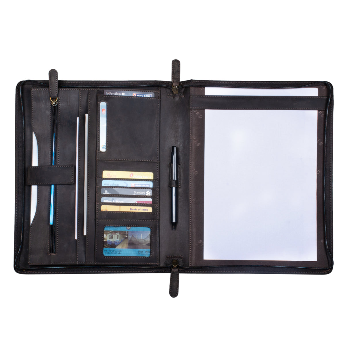 Vintage Tabletmappe Leder 12,2 Zoll