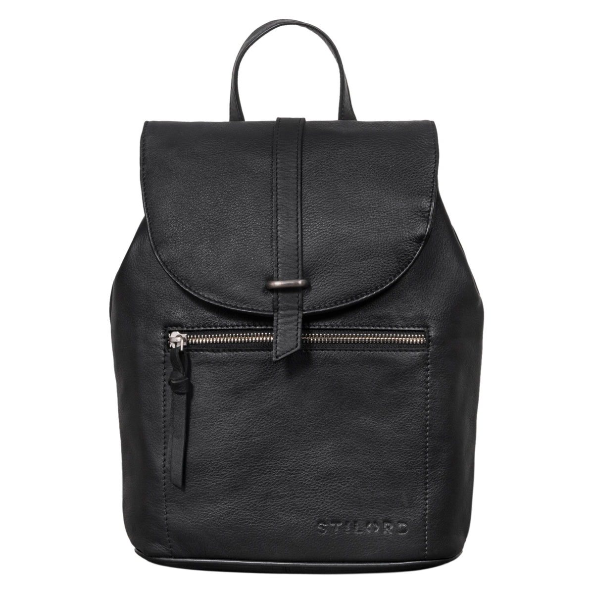Eleganter Damenrucksack schwarz