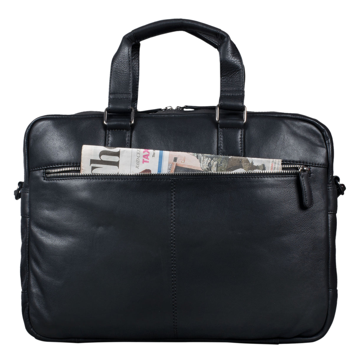 Vintage Ledertasche Herren viele Fächer