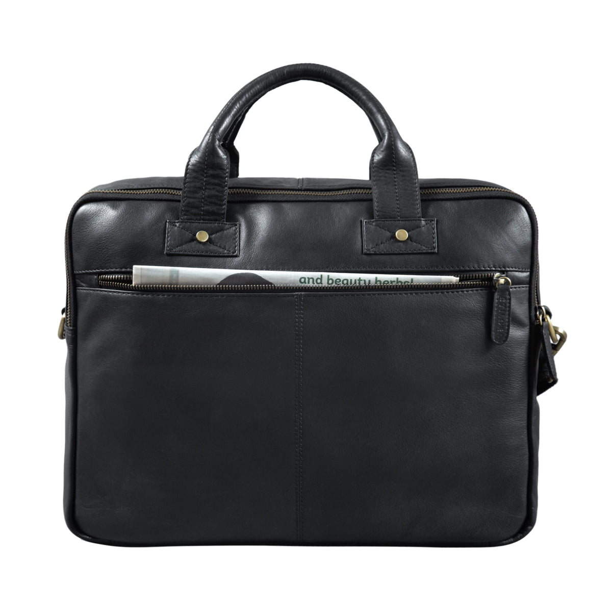 Schwarze Henkeltasche Groß