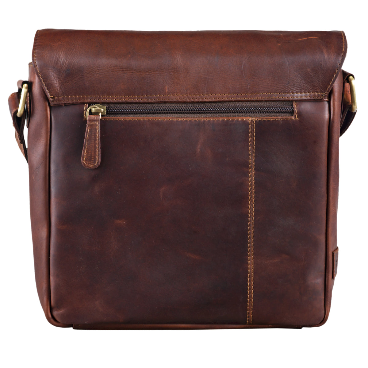 Ledertasche Messenger Bag Vintage mittel - groß