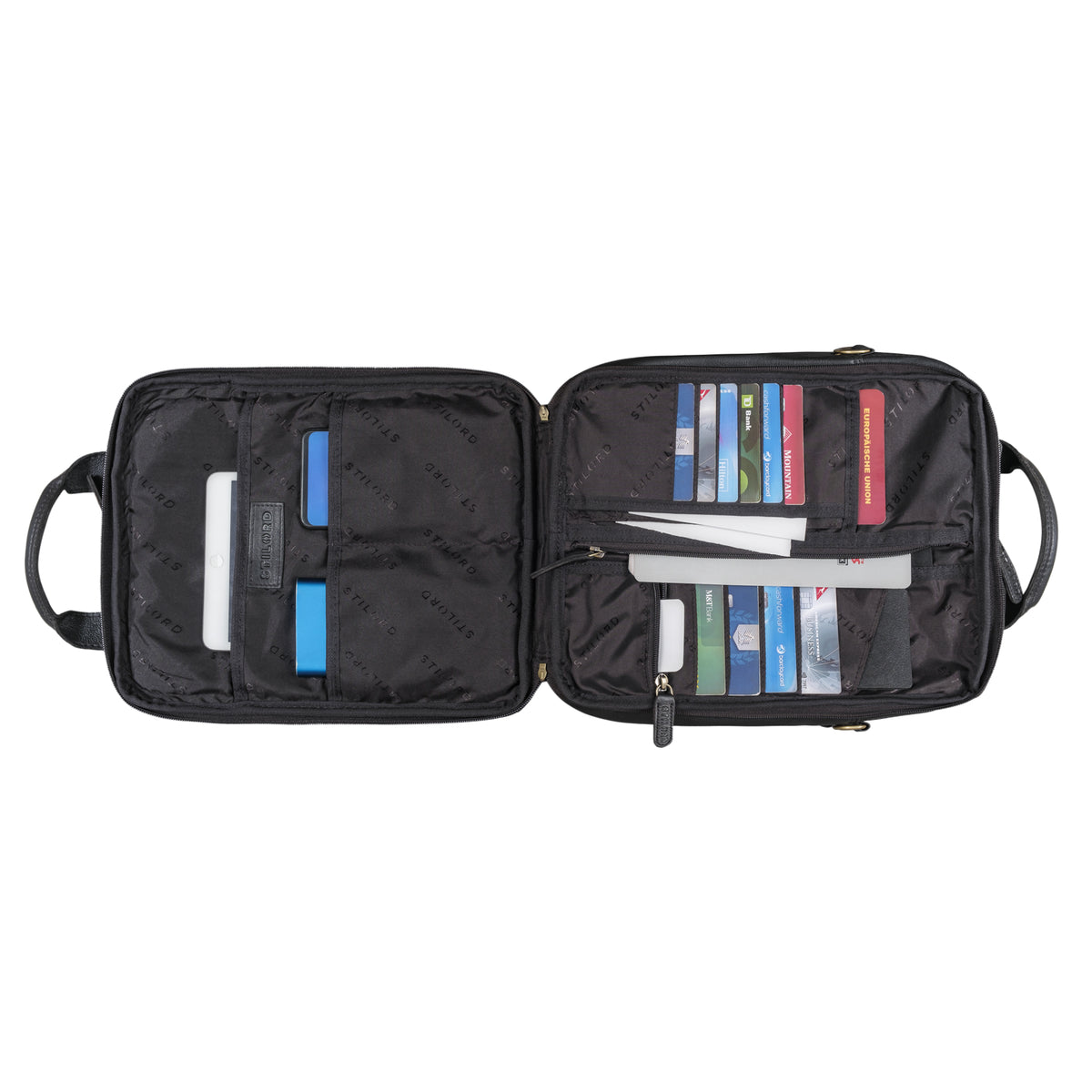 große Messenger Bag aus Echtleder