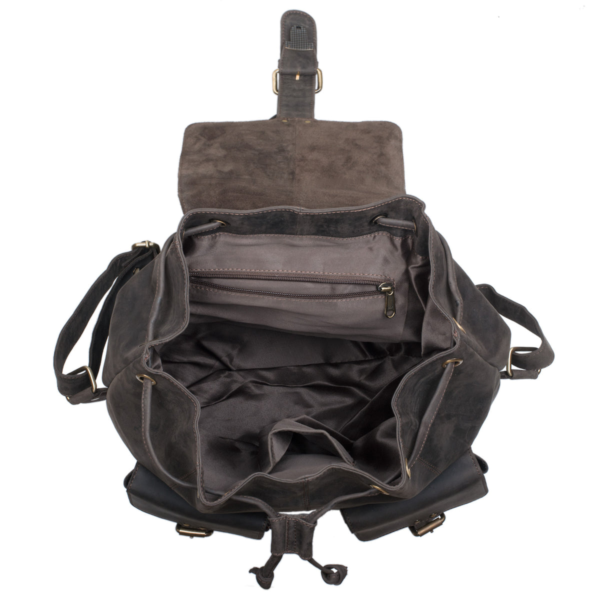 DIN A4 Lederrucksack