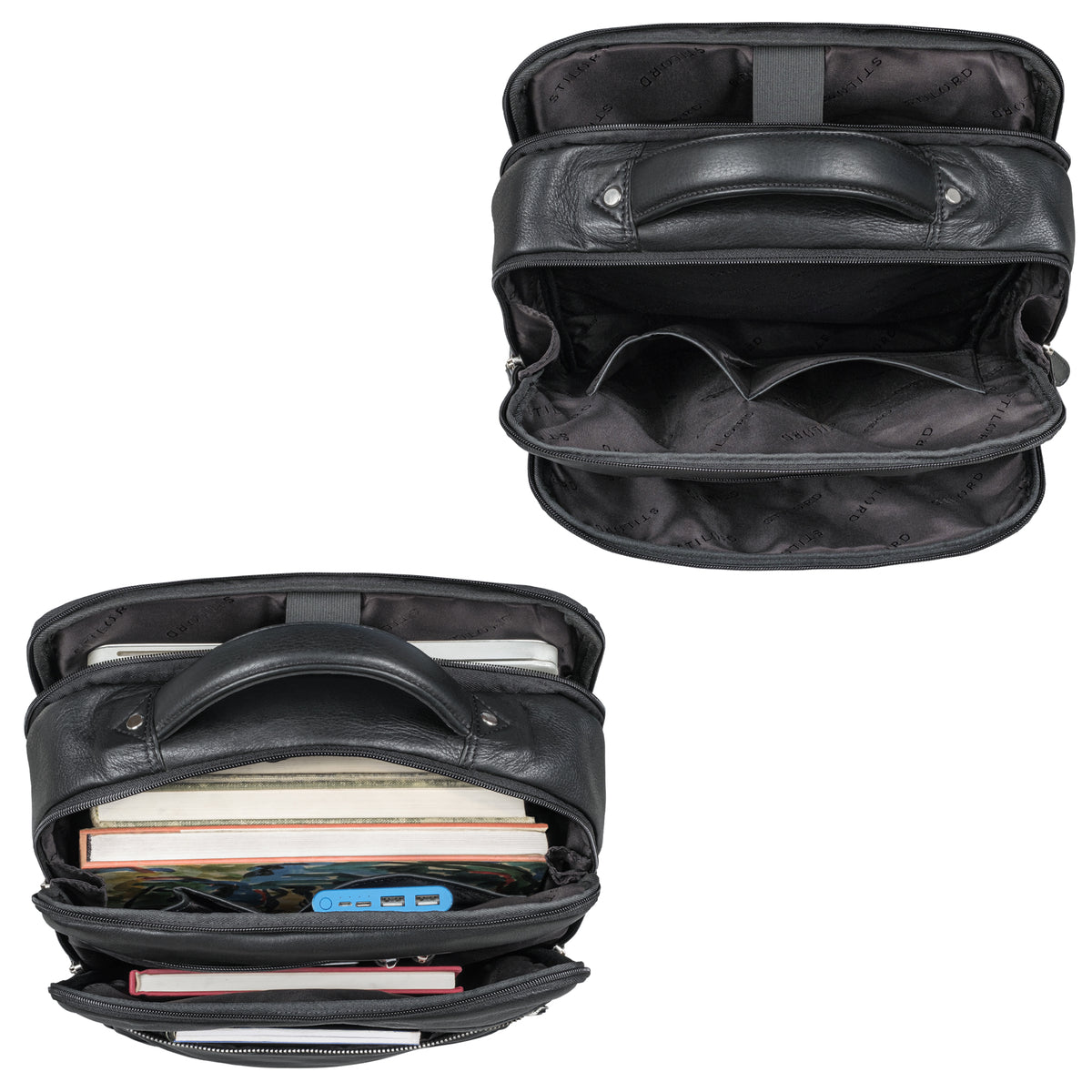 Großer Rucksack für DIN A4 Ordner