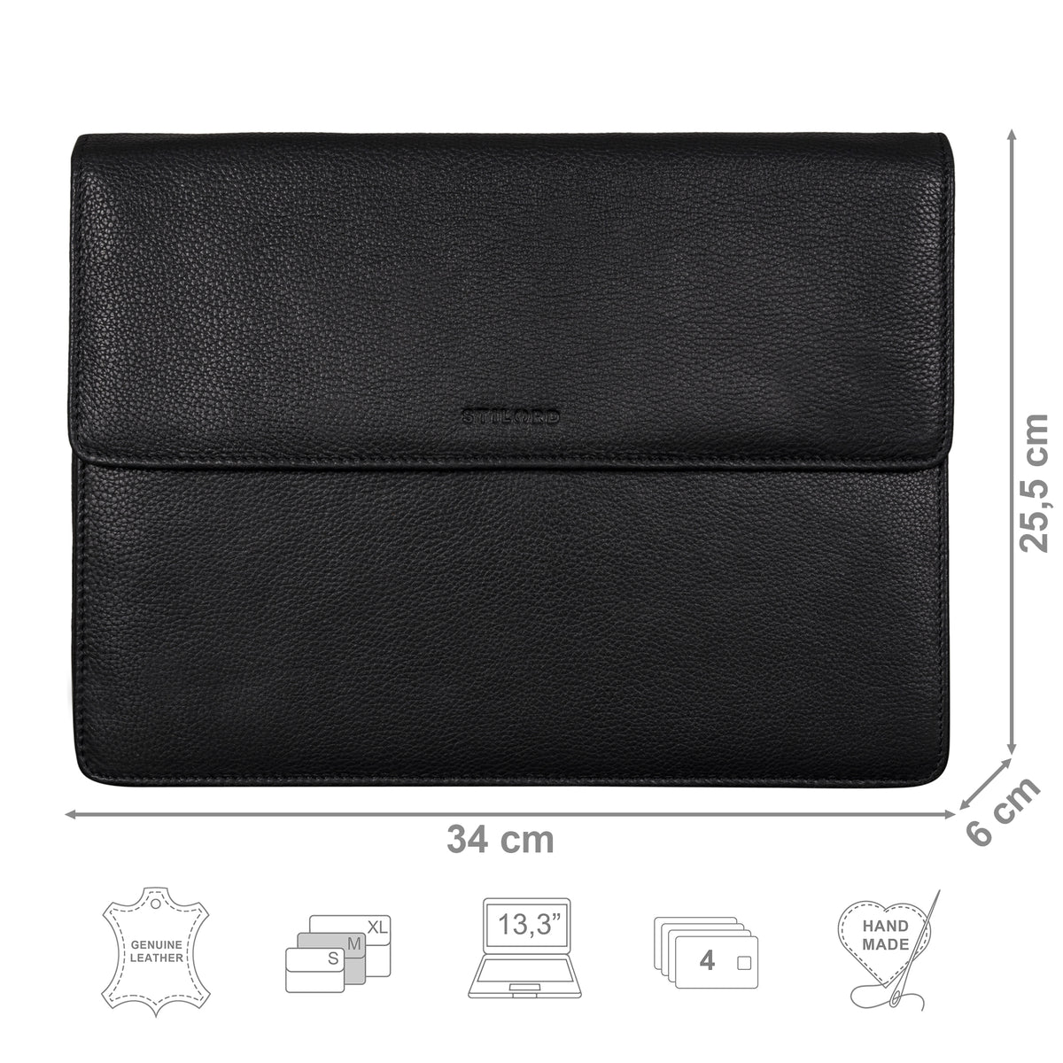 Arbeitstasche Laptop schwarz