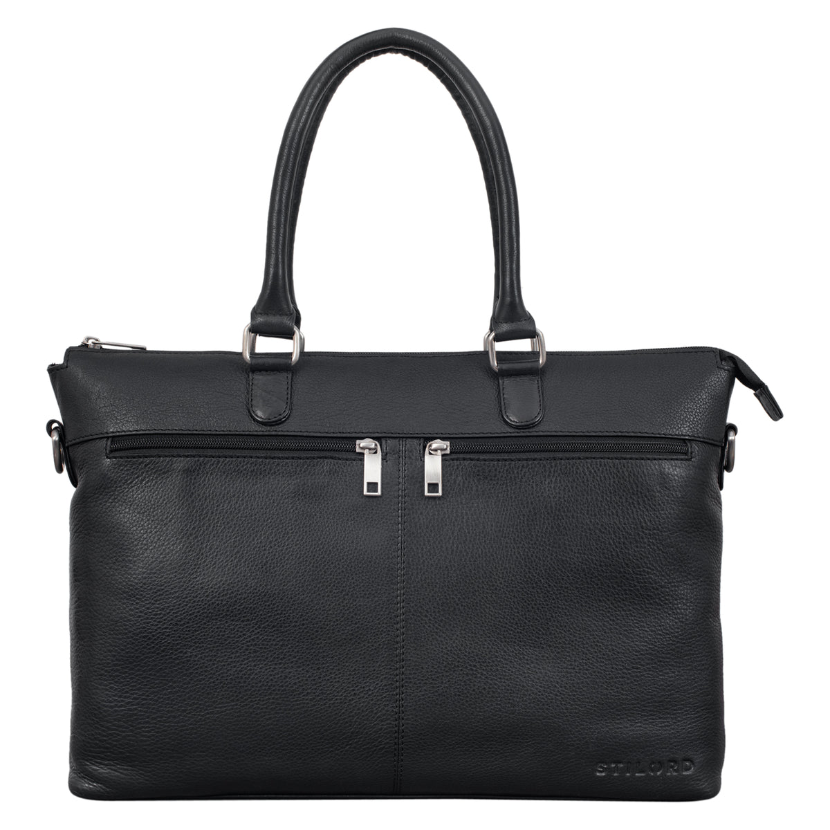 Tasche Damen Leder schwarz