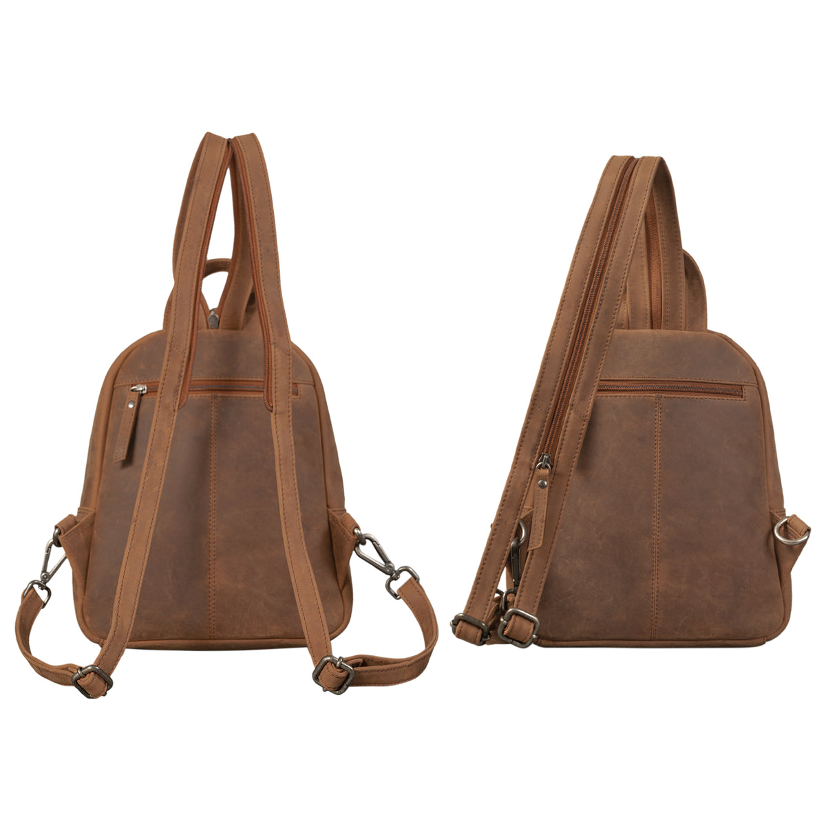 Kleiner Rucksack Damen Leder