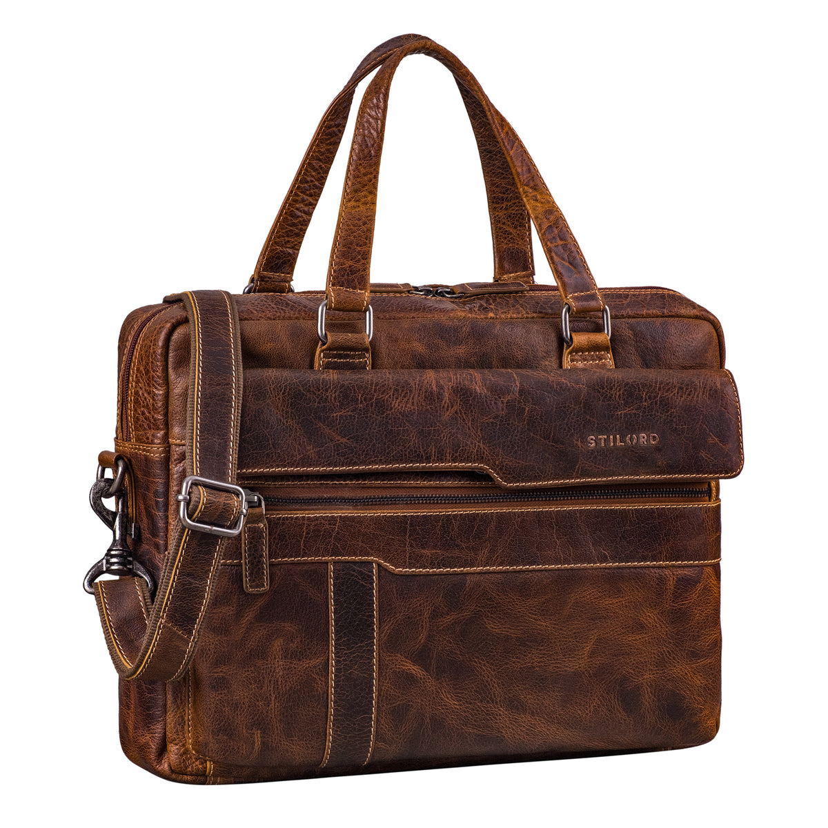Damen Ledertasche vintage herren braun