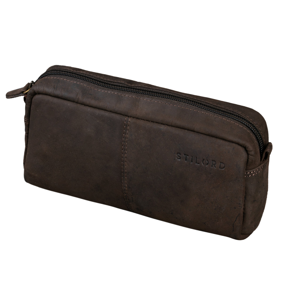 Leder Schminktasche