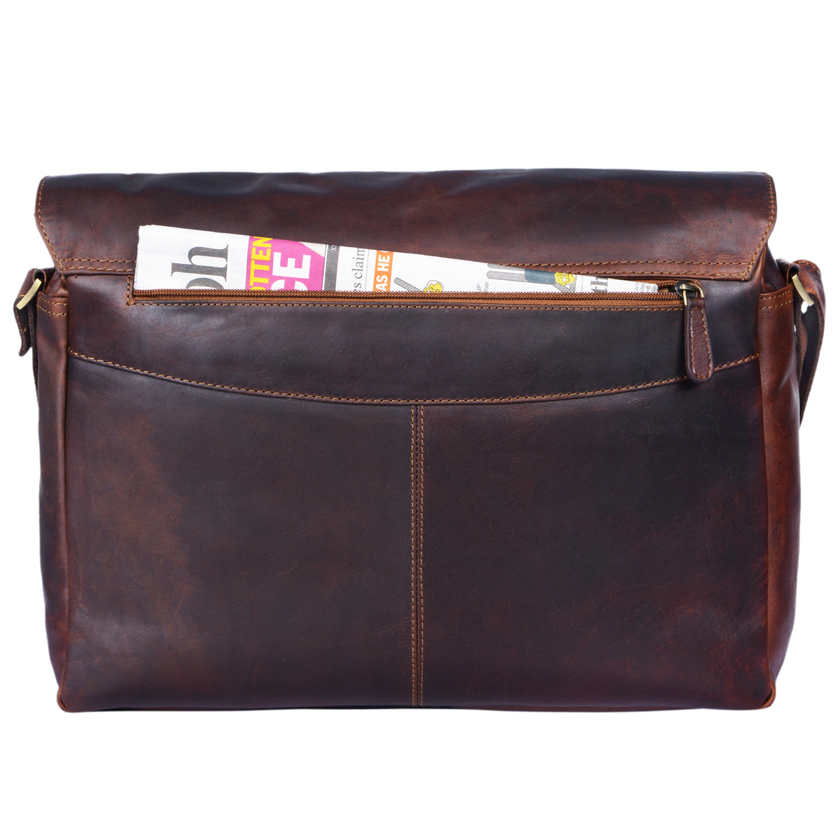 Herrentasche Leder Vintage groß