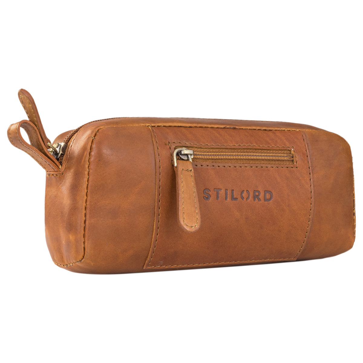 Vintage Reisetäschchen Leder