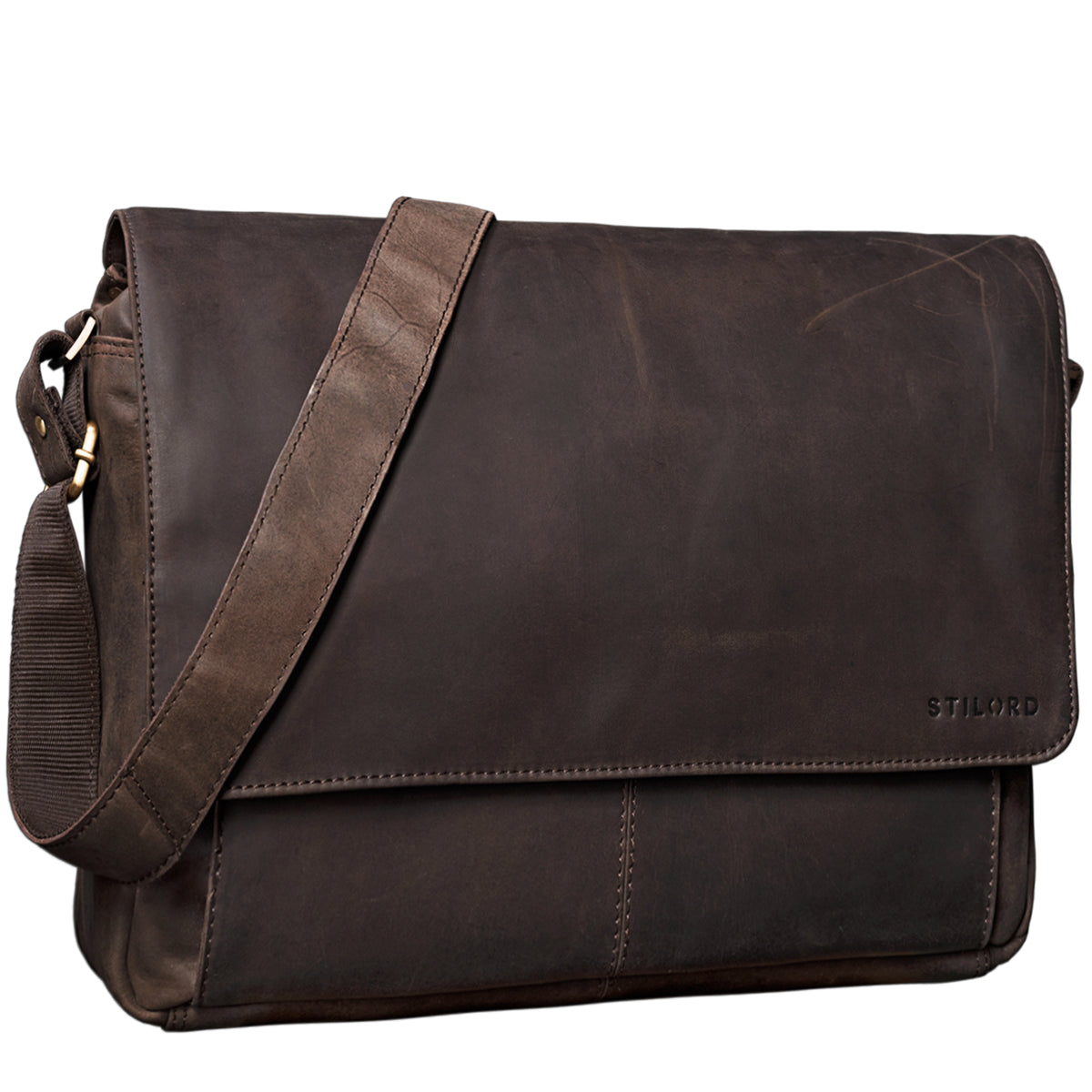 Vintage Leder Umhängetasche