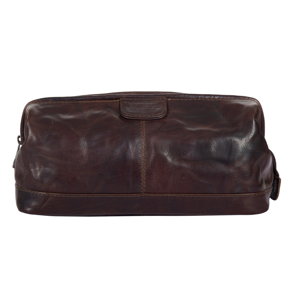 Reise Kulturtasche Herren Leder klein