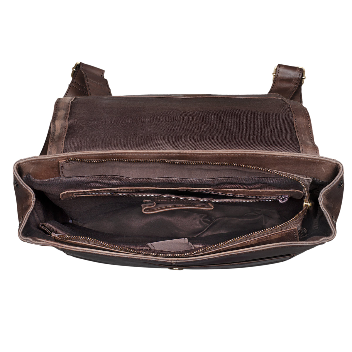 rucksack leder vintage uni