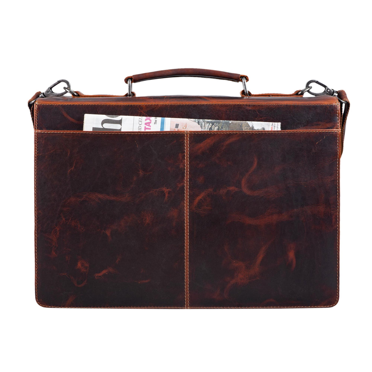 ledertasche herren business braun