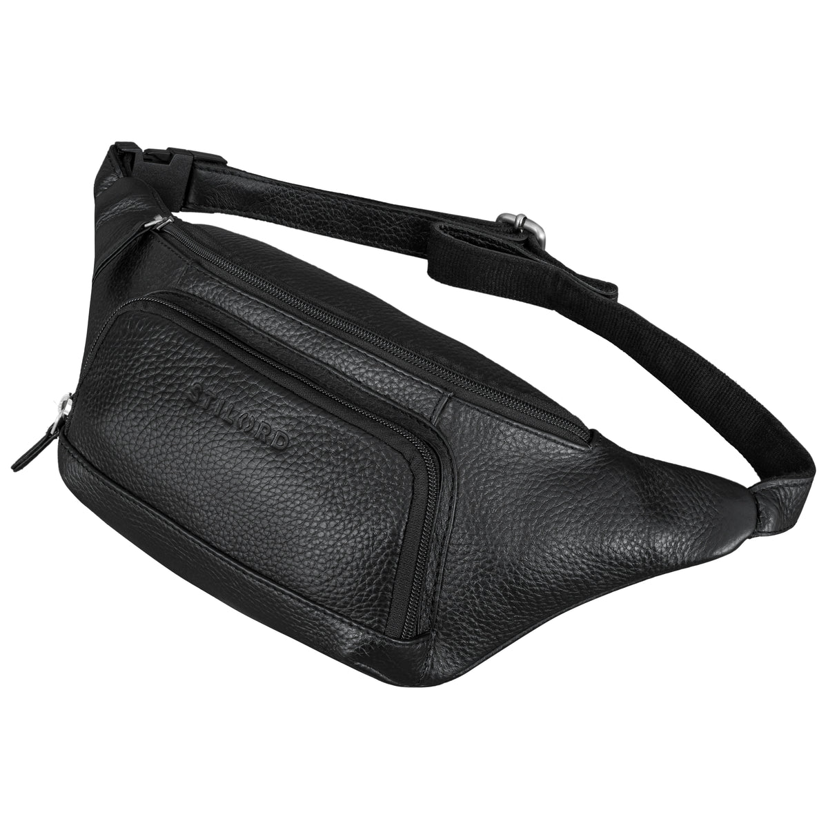 herren bauchtasche leder schwarz